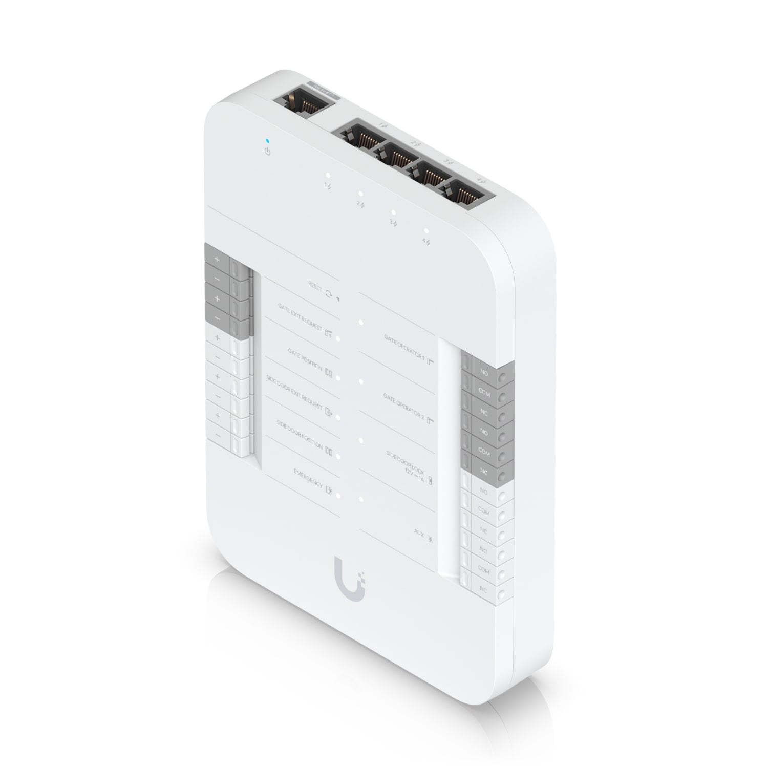 Ubiquiti UA-Hub-Gate Gate Hub,Advanced Gate Hub Enabling Seamless Gate Access Control Via Connected Access Readers/Intercom
