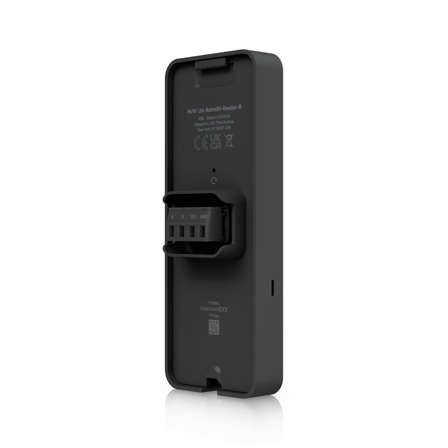 Ubiquiti UA-Retrofit-Reader-B Retrofit Reader Black Indoor/Outdoor OSDP NFC and Touch Pass Support