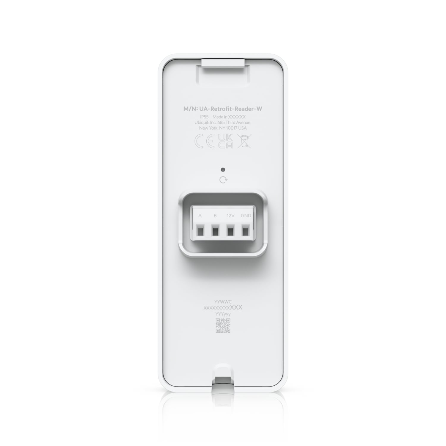 Ubiquiti UA-Retrofit-Reader-W Retrofit Reader Indoor/Outdoor OSDP NFC and Touch Pass Support
