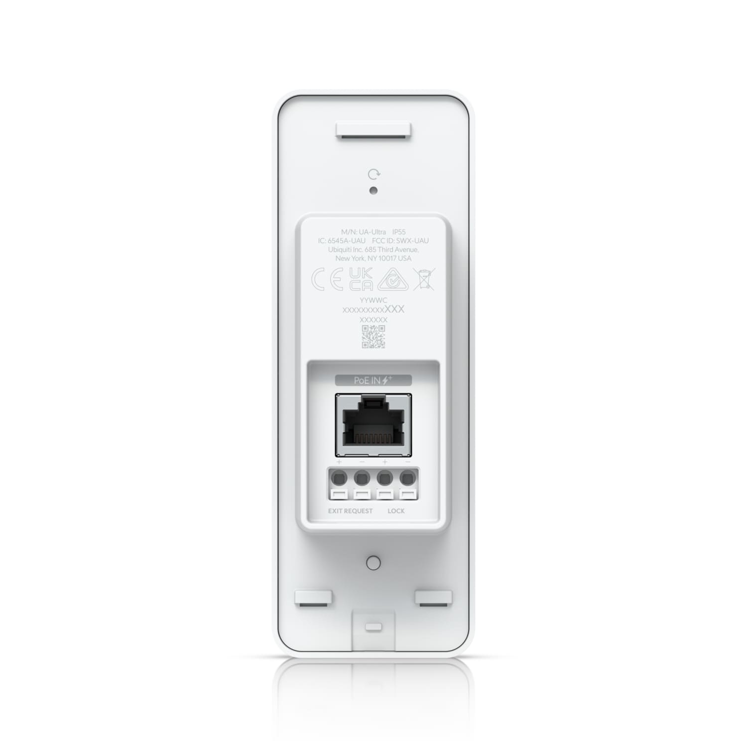 Ubiquiti UA-Ultra Access Ultra Tamper-resistant Access Reader Built-in Hub 12V/1A PoE+ Max Power