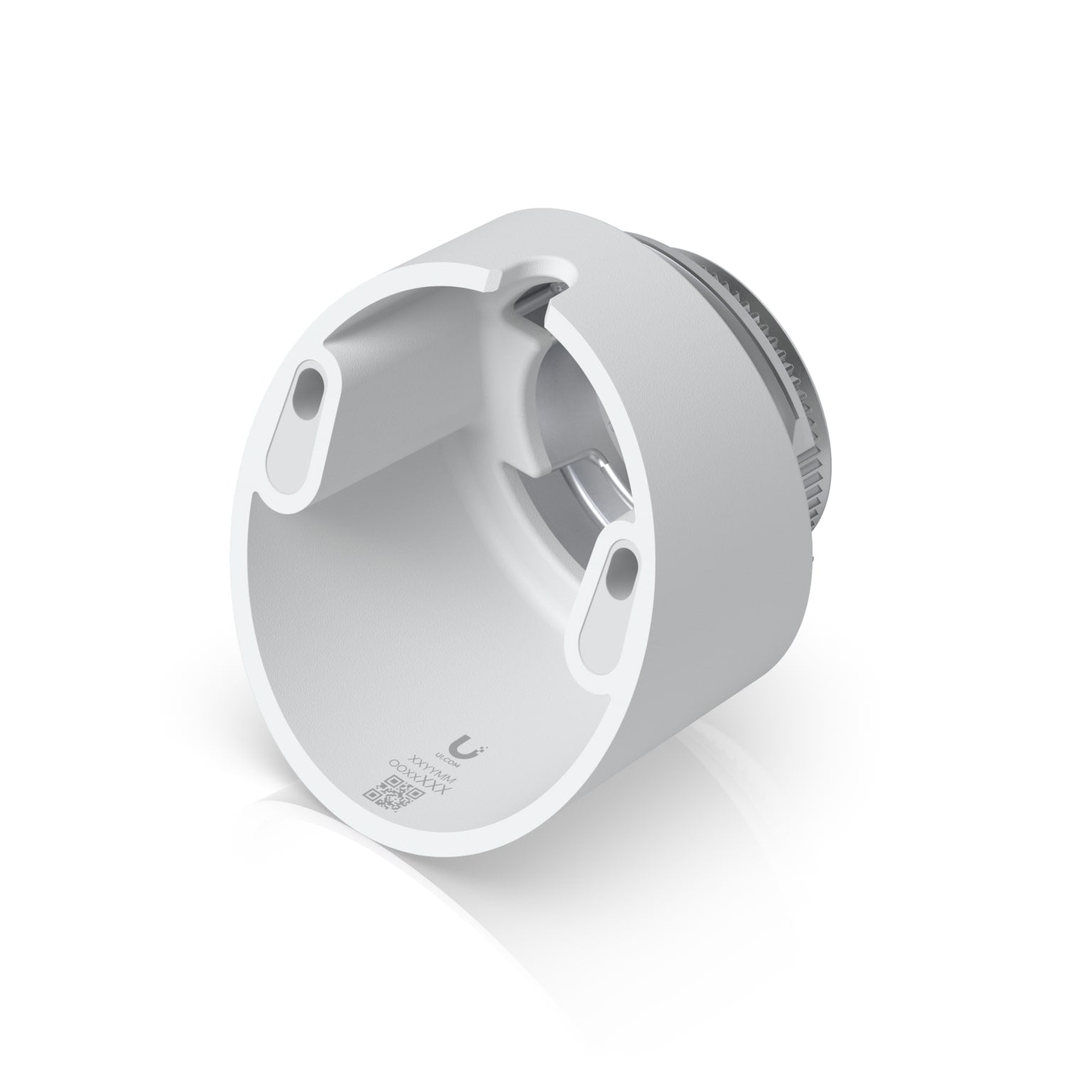 Ubiquiti UACC-Bullet-AB-W Bullet Camera Angled Base Mounting Accessory Enhances Tilt Angle by 22Â°