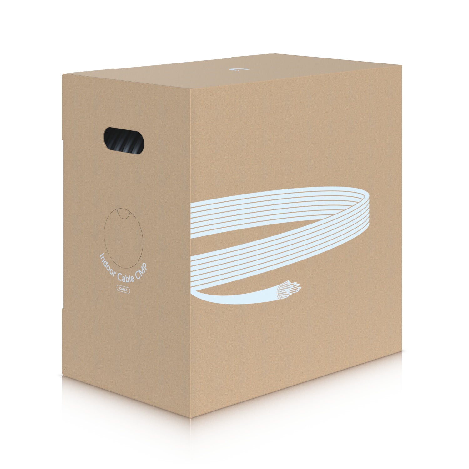 Ubiquiti UACC-Cable-C6A-CMP UniFi Indoor Cat6A CMP Plenum-Rated Ethernet Cable for High-Speed Deployments