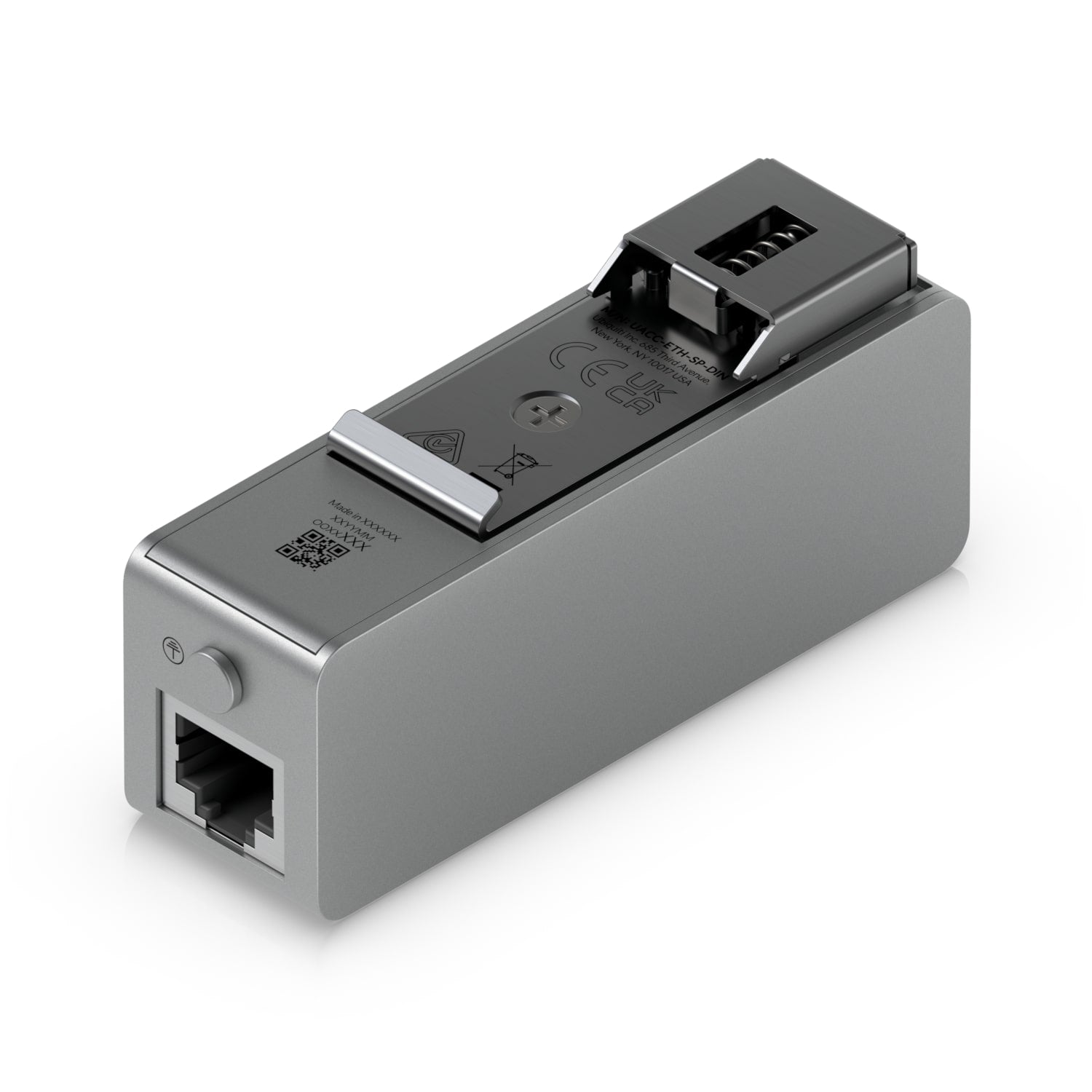 Ubiquiti UACC-ETH-SP-DIN Ethernet Surge Protector 10 GbE PoE++ 20 kA Wall or DIN Rail Mount