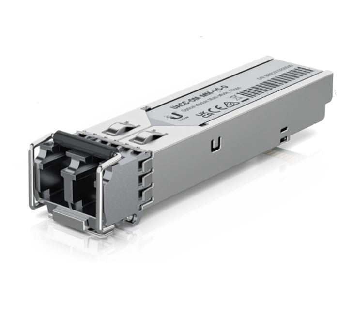 Ubiquiti UACC-OM-MM-1G-D-2 UFiber SFP Multi-Mode Fiber Module 2-Pack 1.25 Gbps Throughput 1.25