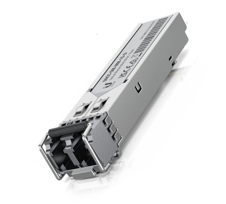 Ubiquiti UACC-OM-MM-1G-D-2 UFiber SFP Multi-Mode Fiber Module 2-Pack 1.25 Gbps Throughput 1.25