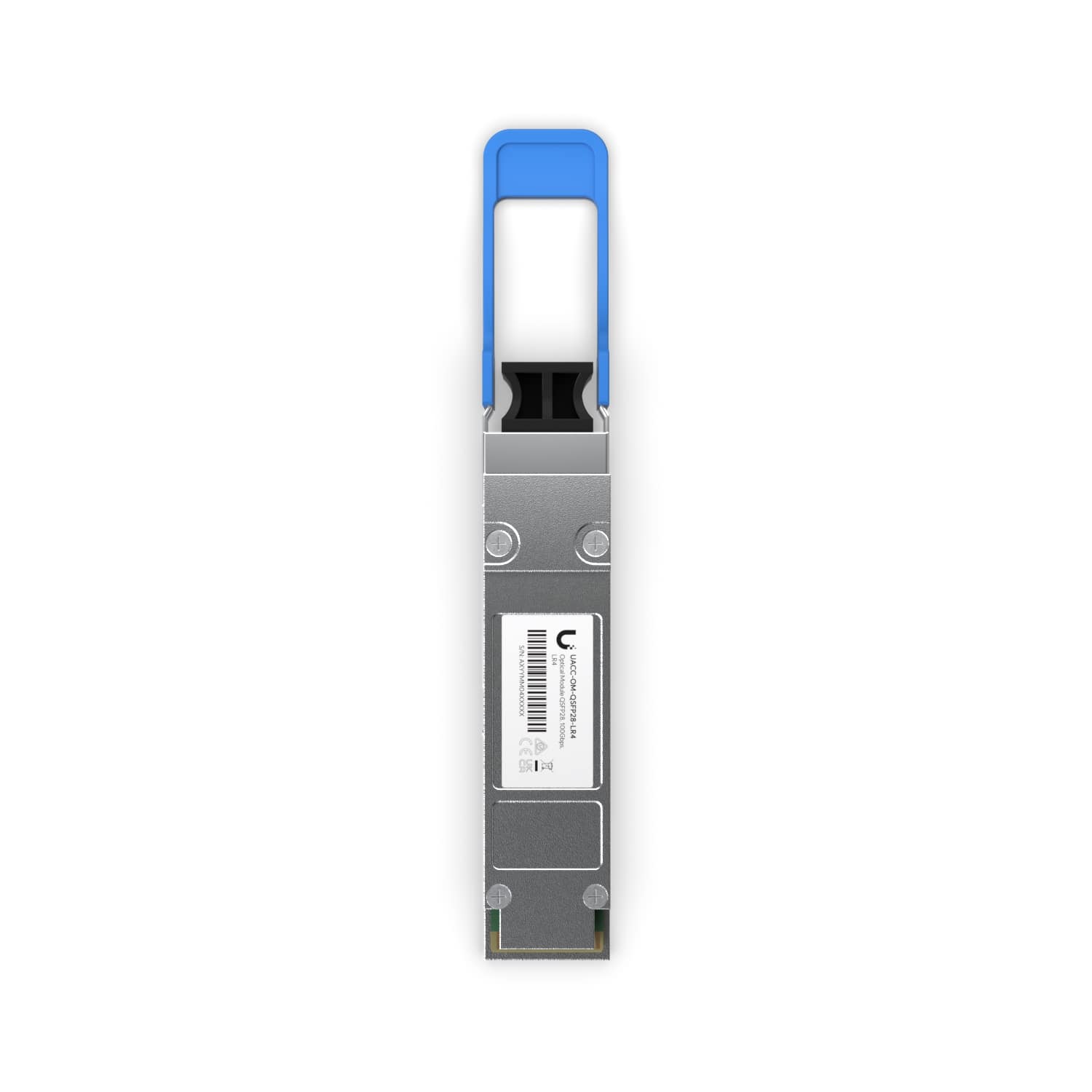Ubiquiti UACC-OM-QSFP28-LR4 100G LR4 Single-Mode Optical Module - QSFP28 Transceiver, Supports 100G Connections, 10 Km Using Single-Mode Fiber