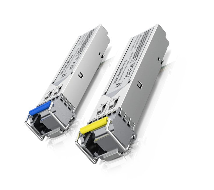 Ubiquiti UACC-OM-SM-1G-S-2 UFiber1 Gbps Bidirectional Single-Mode SFP Module 2-Pack Up 3km