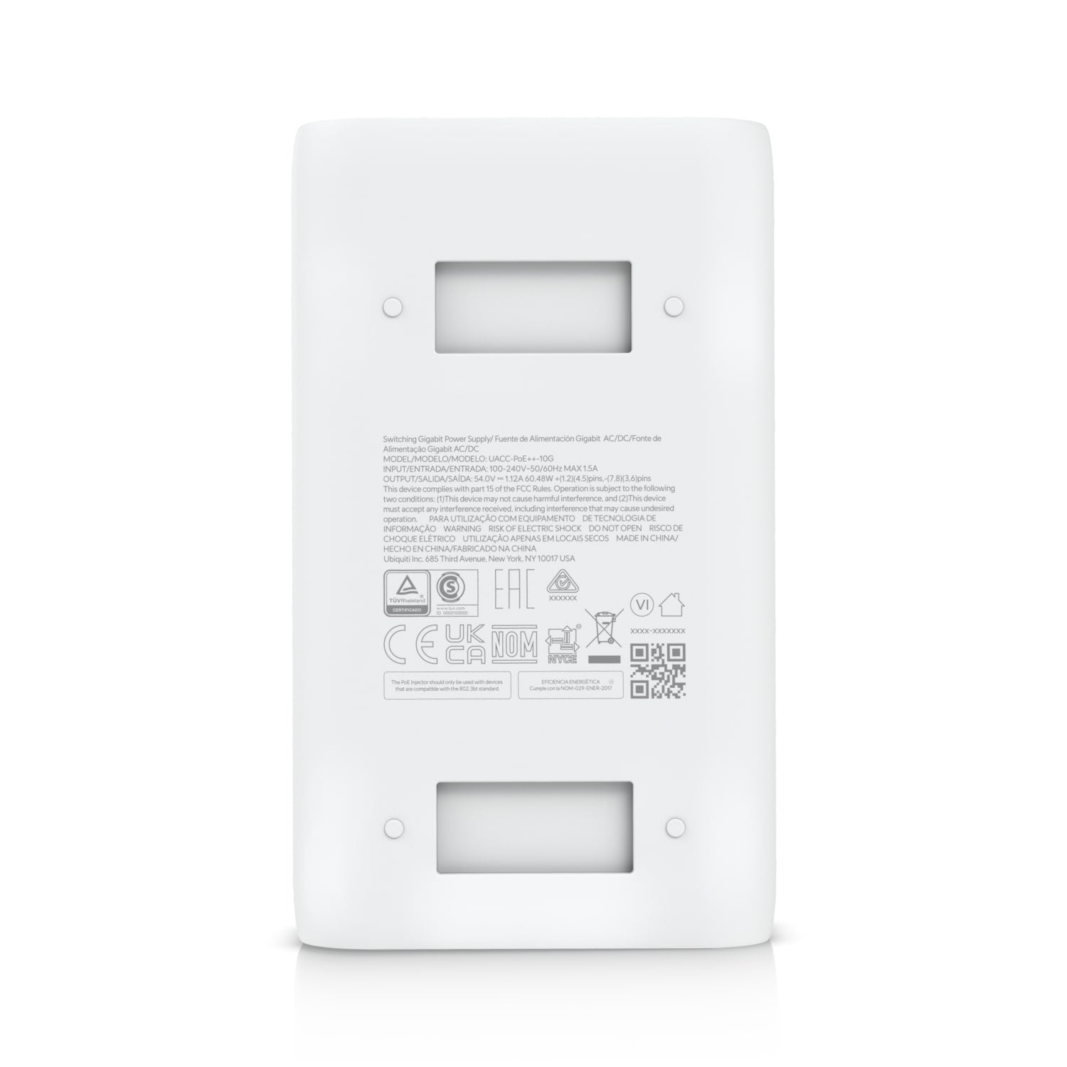 Ubiquiti UACC-PoE++-10G PoE Adapter Power UniFi PoE++ Devices Reduce Dependency on PoE Switch Power