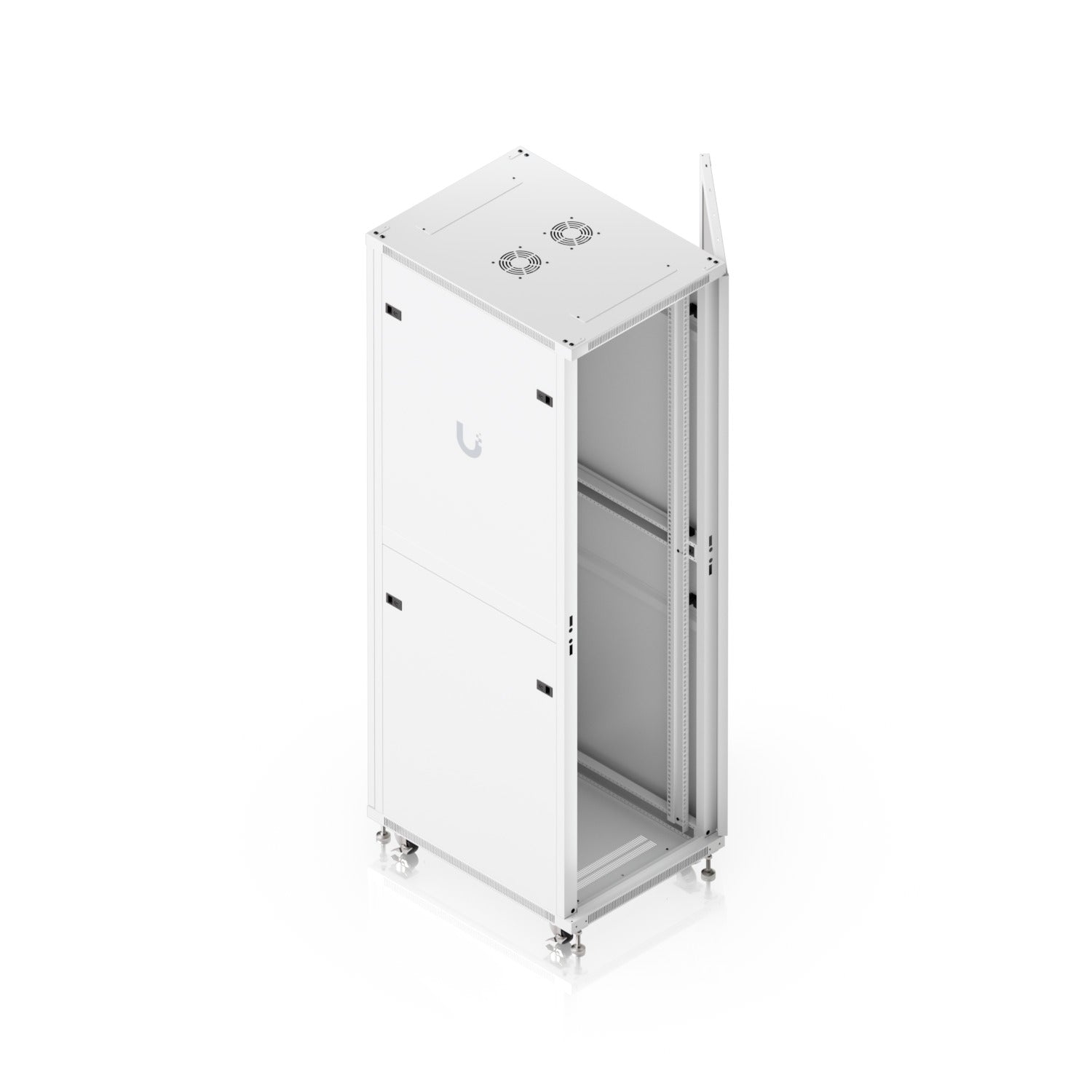 Ubiquiti UACC-Rack-42U-800-G 42U Floor Rack Cabinet With Fans Removable Panels and Lockable Casters