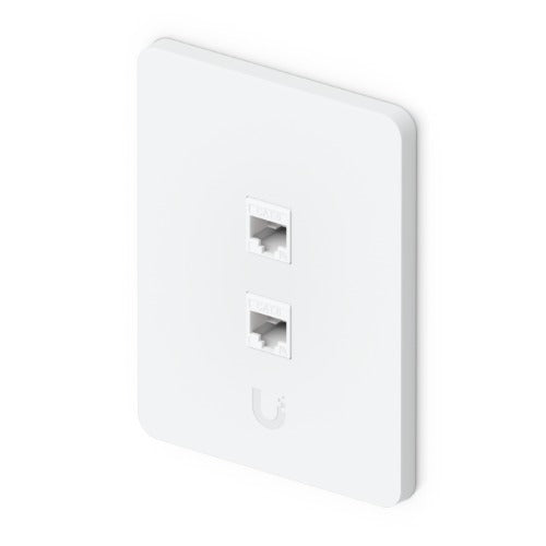 Ubiquiti UACC-WP-Keystone-V-2P Universal Paintable 2-Port Keystone Wall Plate