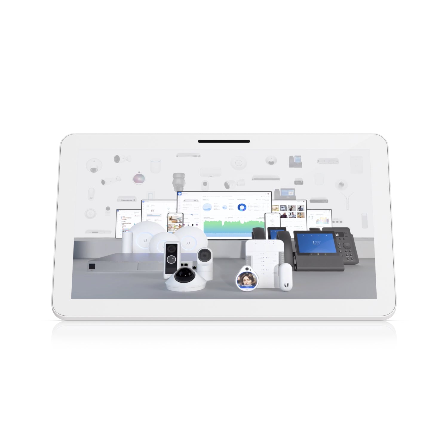 Ubiquiti UC-Display Connect Display 21.5' Full HD PoE++ Touchscreen Designed for UniFi Connect