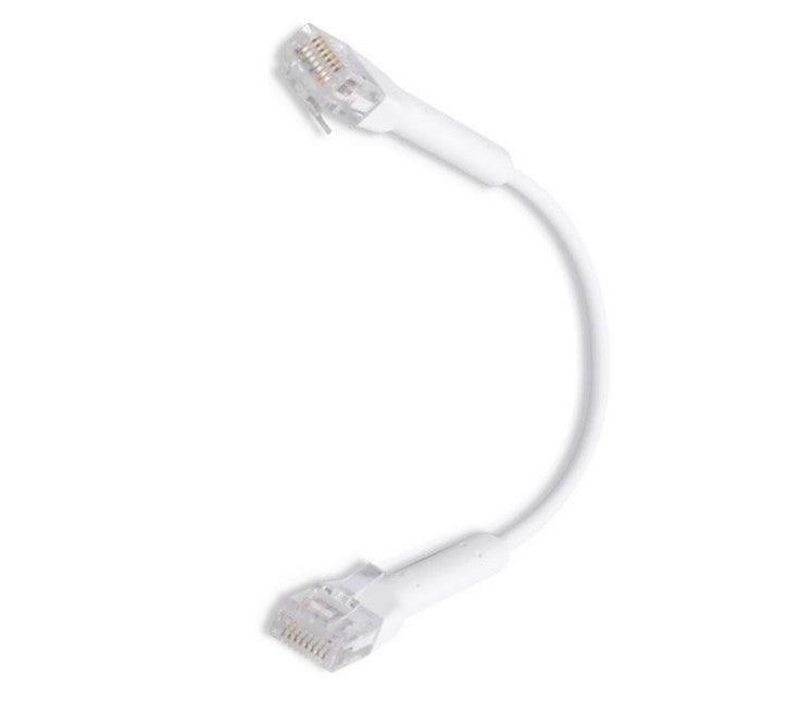 Ubiquiti U-Cable-Patch-2M-RJ45 UniFi Patch Cable Single Unit 2m White End Bendable to 90 Degree