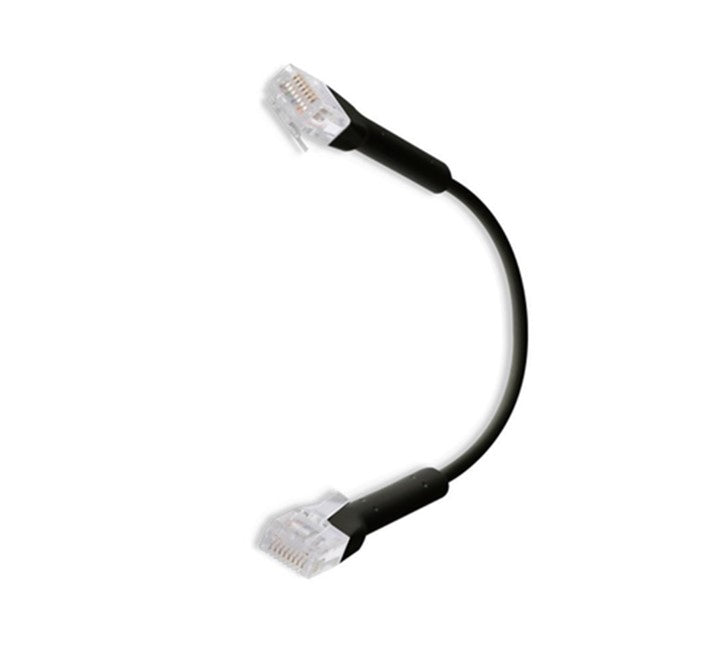 Ubiquiti U-Cable-Patch-3M-RJ45-BK UniFi Patch Cable Single Unit 3m Black End Bendable to 90