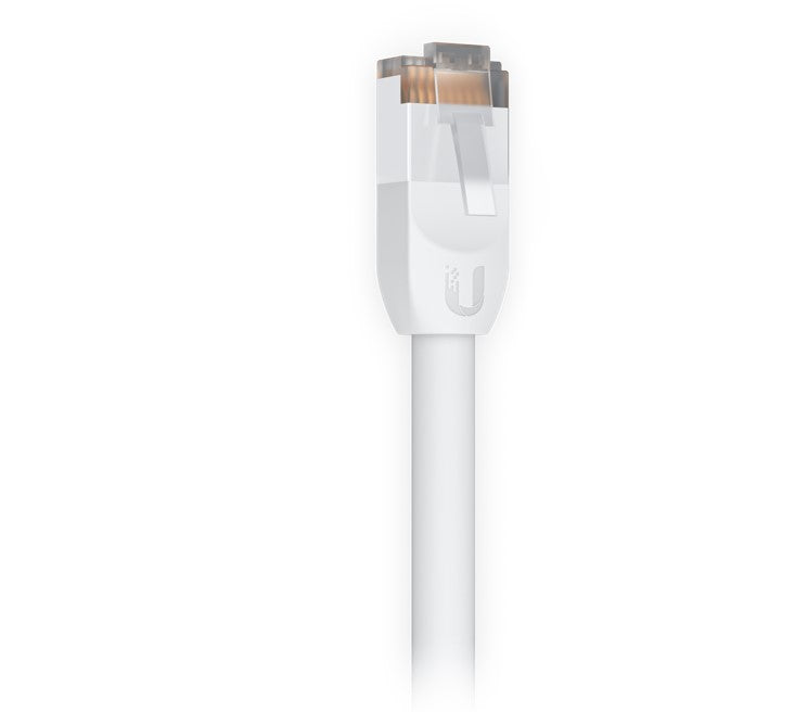 Ubiquiti U-CABLE-PATCH-RJ45 UniFi Patch Cable Single Unit 0.1m White Both End Bendable to 90