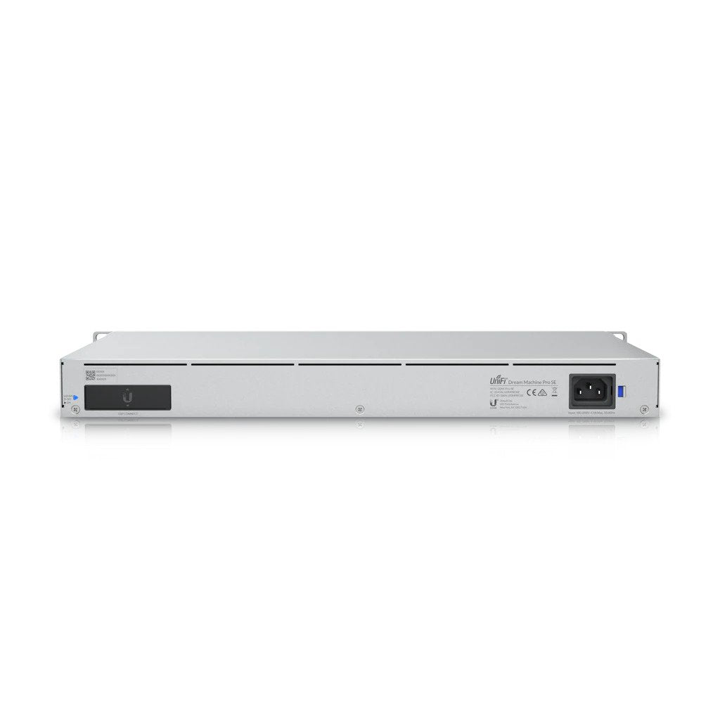 Ubiquiti UDM-SE Dream Machine Special Edition, Enterprise-grade, UniFi OS Console, All-In-One Unifi Solution, 8x GbE PoE RJ45 Ports, 3.5' HDD Bay