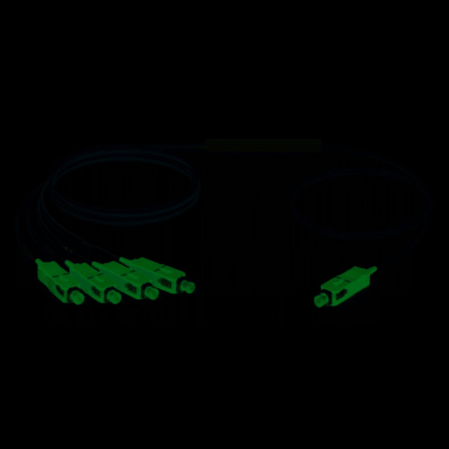 Ubiquiti UFiber Gigabit Passive Optical Network Splitter 1:4, For Use With UFiber OLT Solutions, Terminated With SC/APC Connector,