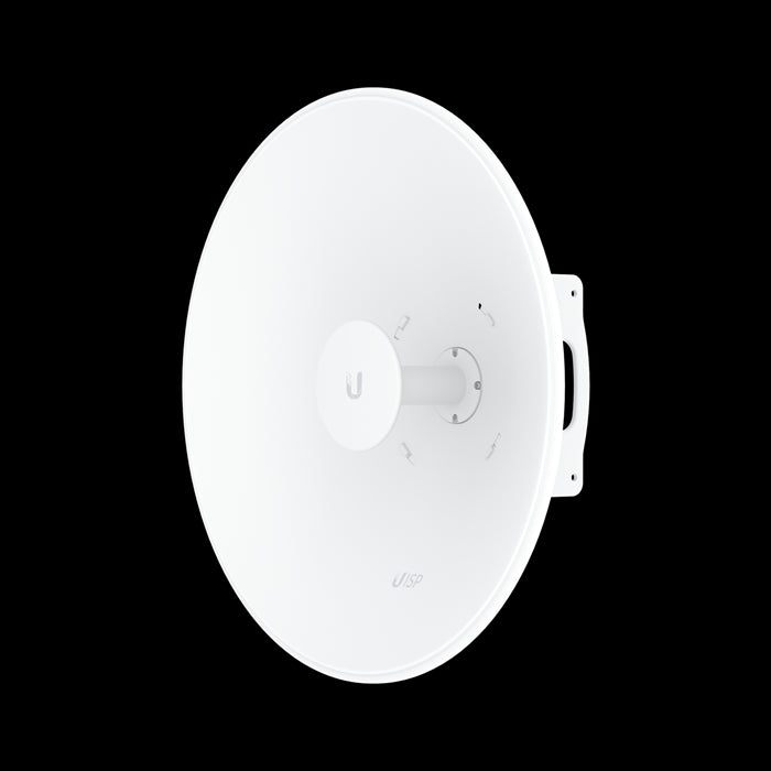 Ubiquiti UISP Dish, 30 dBi Dish Antenna, 5.15-6.875 GHz Frequency Range, 30+ km PtP Link Range, Compatible AF 5XHD & RP 5AC,