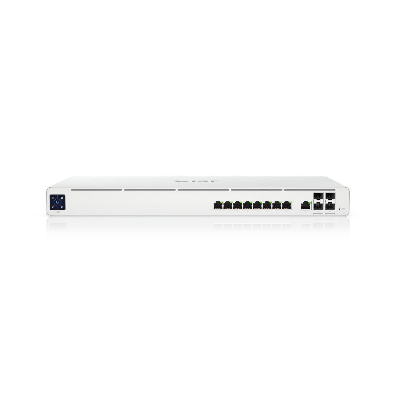 Ubiquiti UISP-R-Pro UISP Router Professional (9) GbE RJ45 ports (4) 10G SFP+ ports Integrated