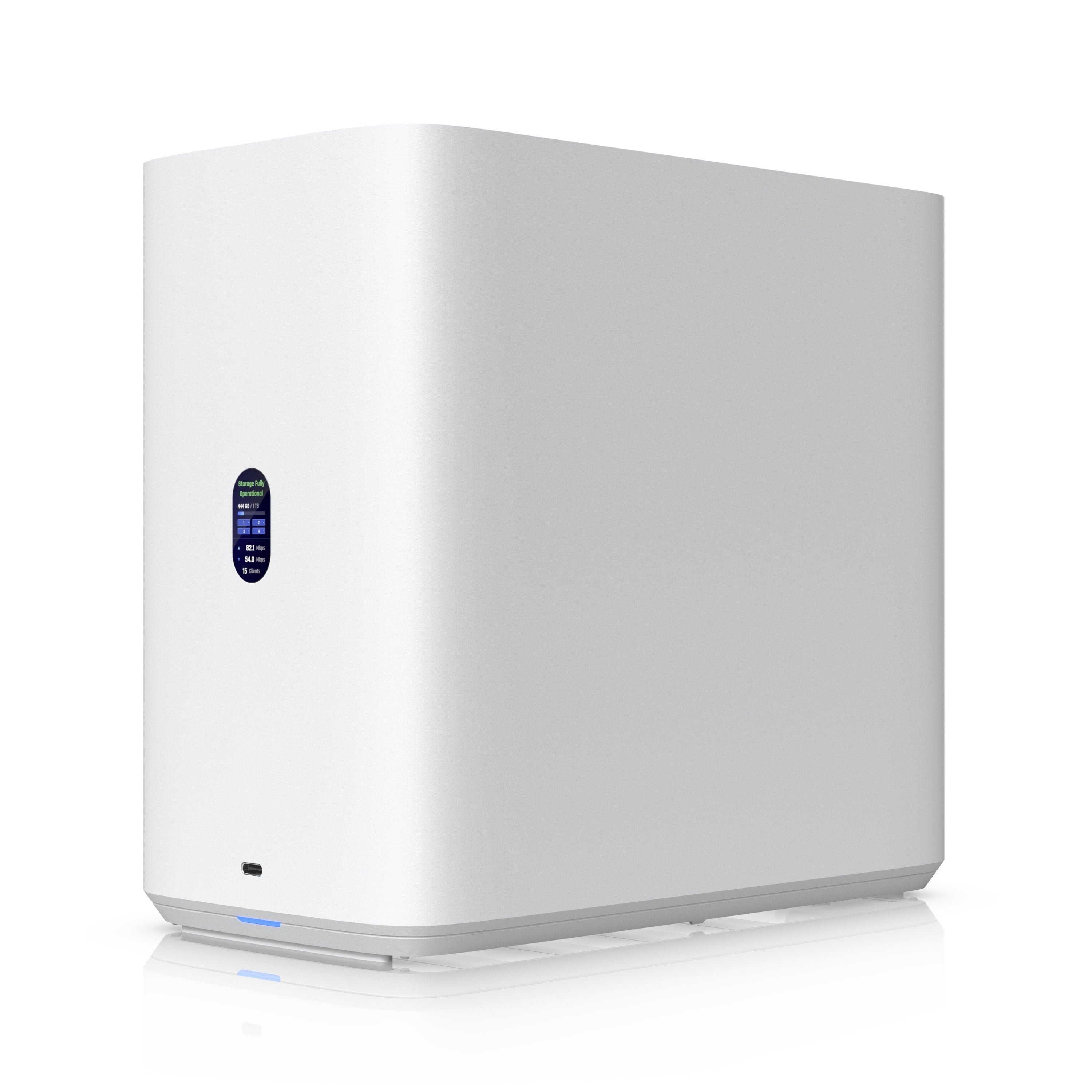 Ubiquiti UNAS-4-W UNAS 4 - White, UniFi Network Storage (4)2.5/3.5
