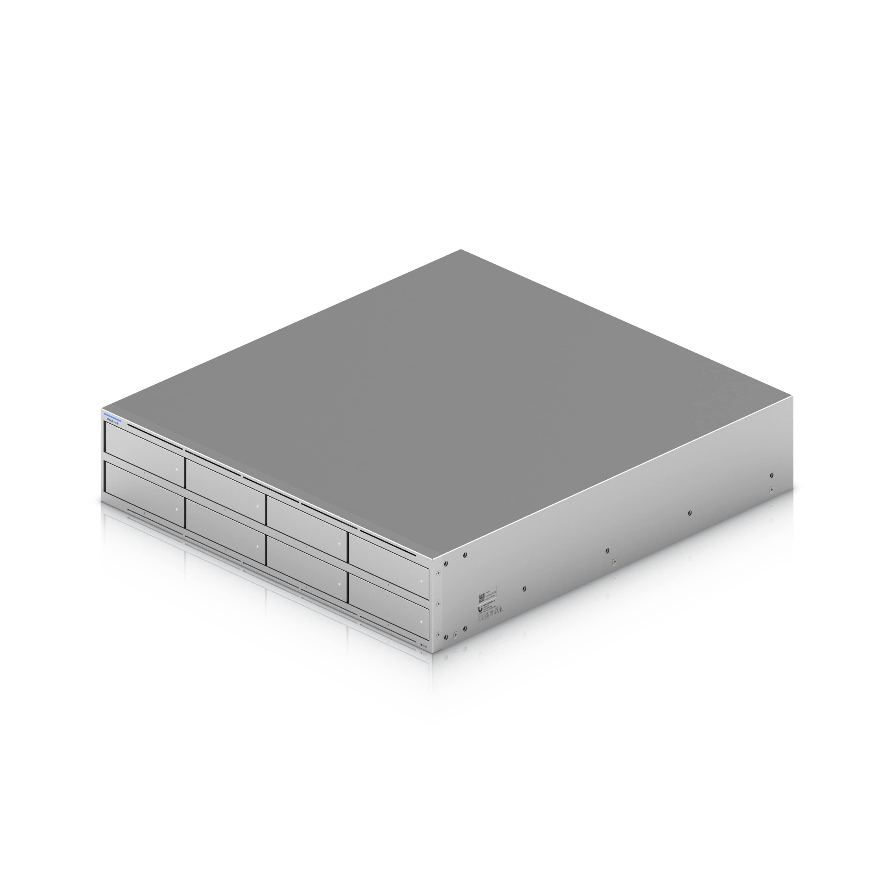 Ubiquiti UNAS-Pro-8 2U Rack-Mount NAS 8-Bay With 2 M.2 NVMe SSD Slots and 10 Gbps