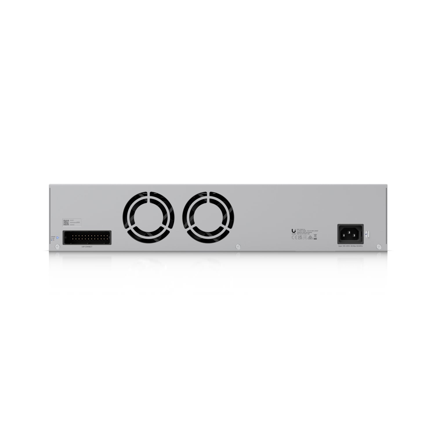 Ubiquiti UNAS-Pro UNAS Pro 2U Rack-mount NAS (7) 2.5/3.5' Drive Bays &10 Gbps Performance Designed