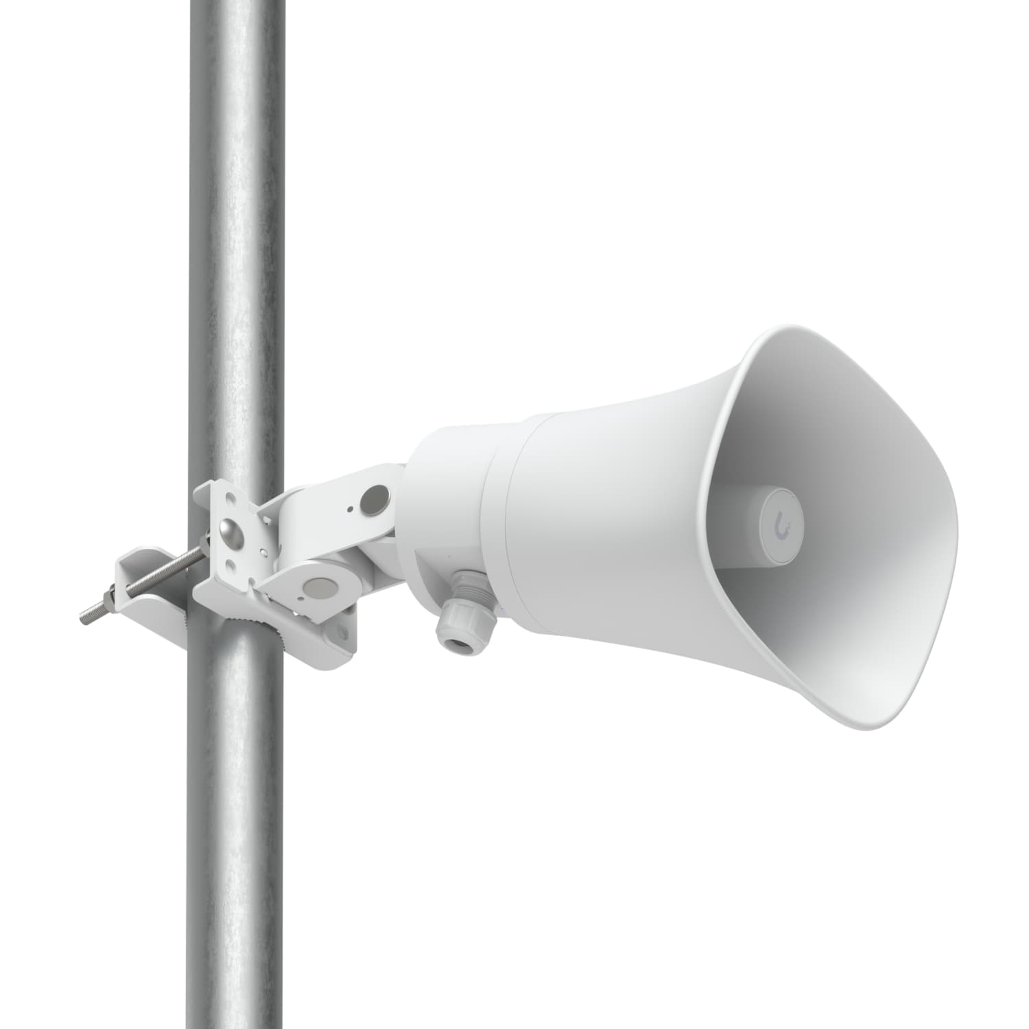 Ubiquiti UP-HORN-SPEAKER AI Horn Speaker White 120 dB All-Weather PoE With AI Alerts
