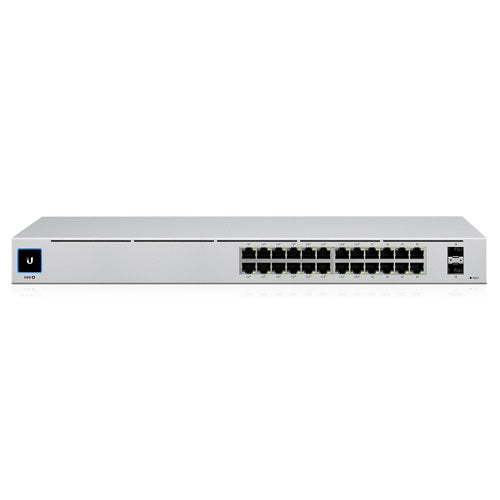 Ubiquiti USW-24-POE UniFi 24 Port Managed Gigabit Switch 16x PoE+ Ports 8x Gigabit Ethernet Ports