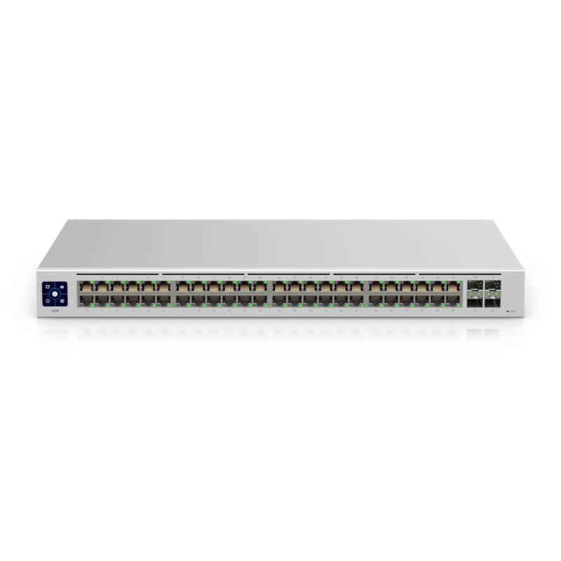 Ubiquiti USW-48 UniFi 48-port Managed Gigabit Layer2 Switch - 48x Gigabit Ethernet Ports 4x