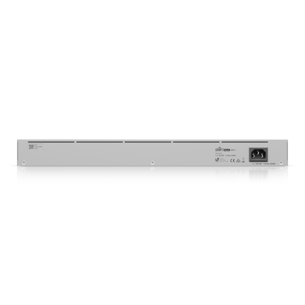 Ubiquiti USW-48 UniFi 48-port Managed Gigabit Layer2 Switch - 48x Gigabit Ethernet Ports 4x