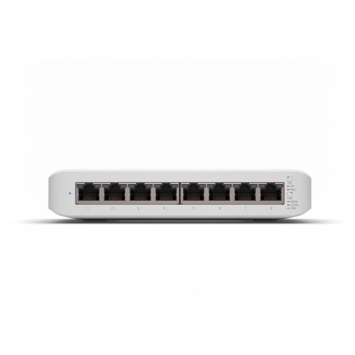 Ubiquiti USW-Lite-8-POE UniFi Switch 4x PoE Output Ports 52W PoE Supply Fanless