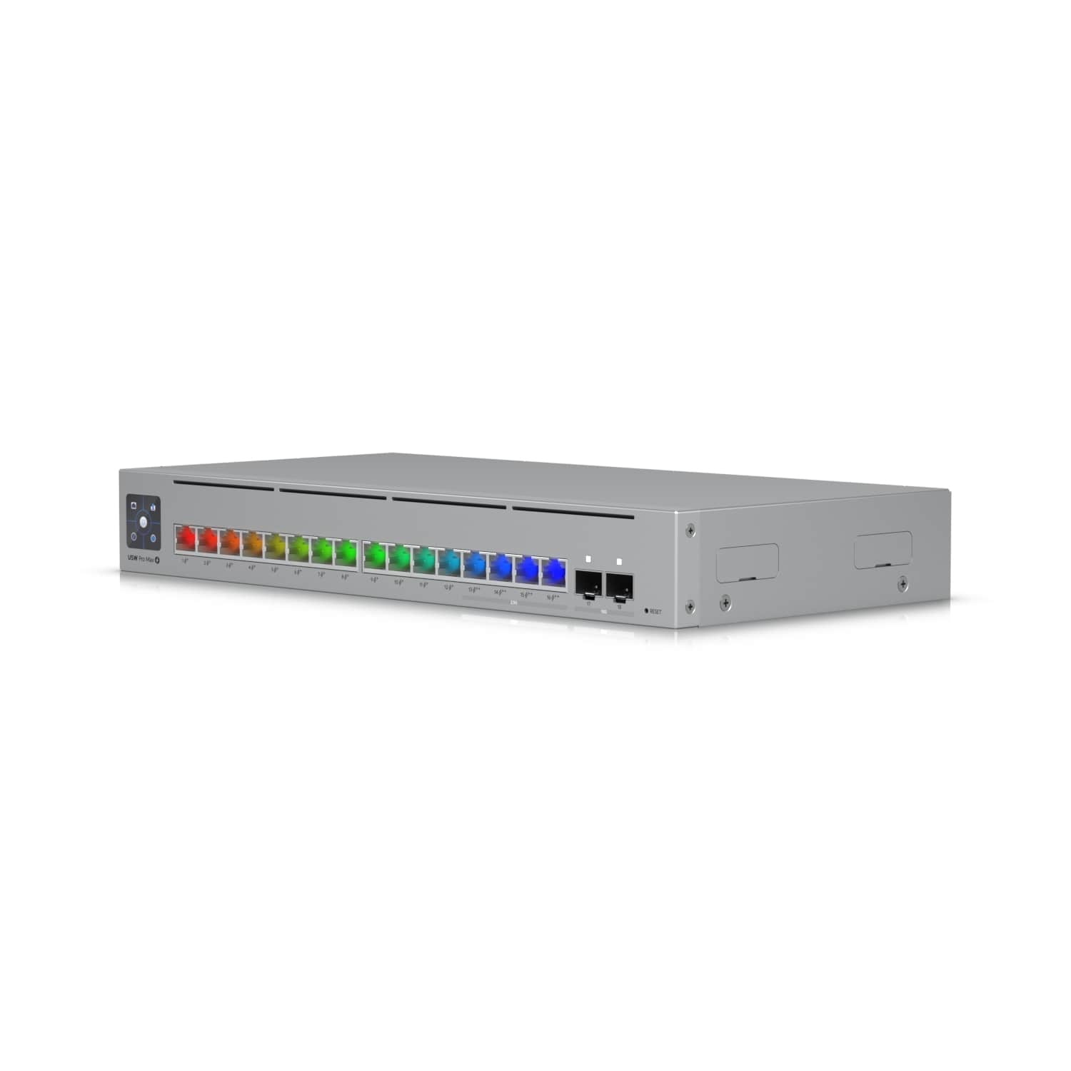 Ubiquiti USW-Pro-Max-16-PoE UniFi Network Pro Max 16 PoE Switch 16-port Layer 3 Etherlighting 2.5