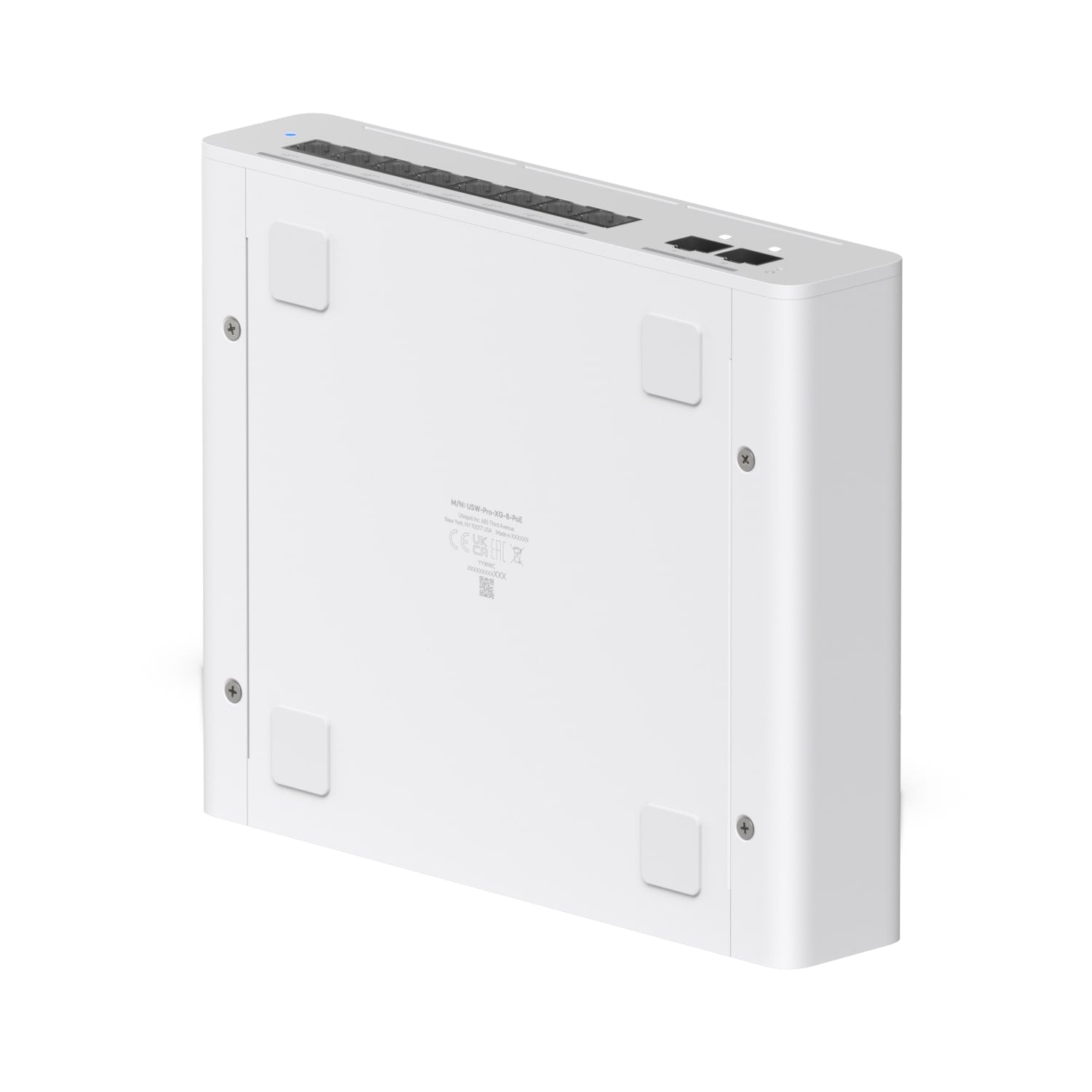 Ubiquiti USW-Pro-XG-8-PoE Pro XG 8 PoE Layer 3 Etherlighting Switch 8-Port 10 GbE PoE++ 2x 10G SFP+ Desktop/Wall Mount