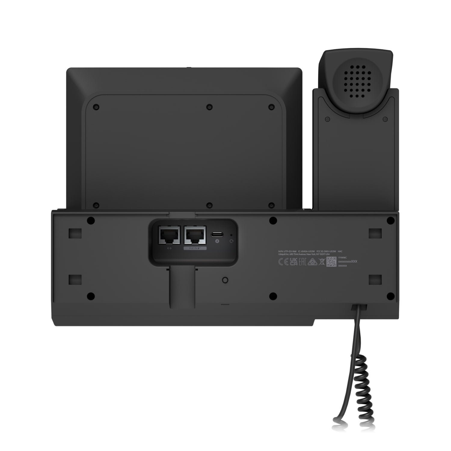 Ubiquiti UTP-G3-Touch-Wall G3 Touch Wall Next-generation Wall-mount Smartphone For UniFi Talk