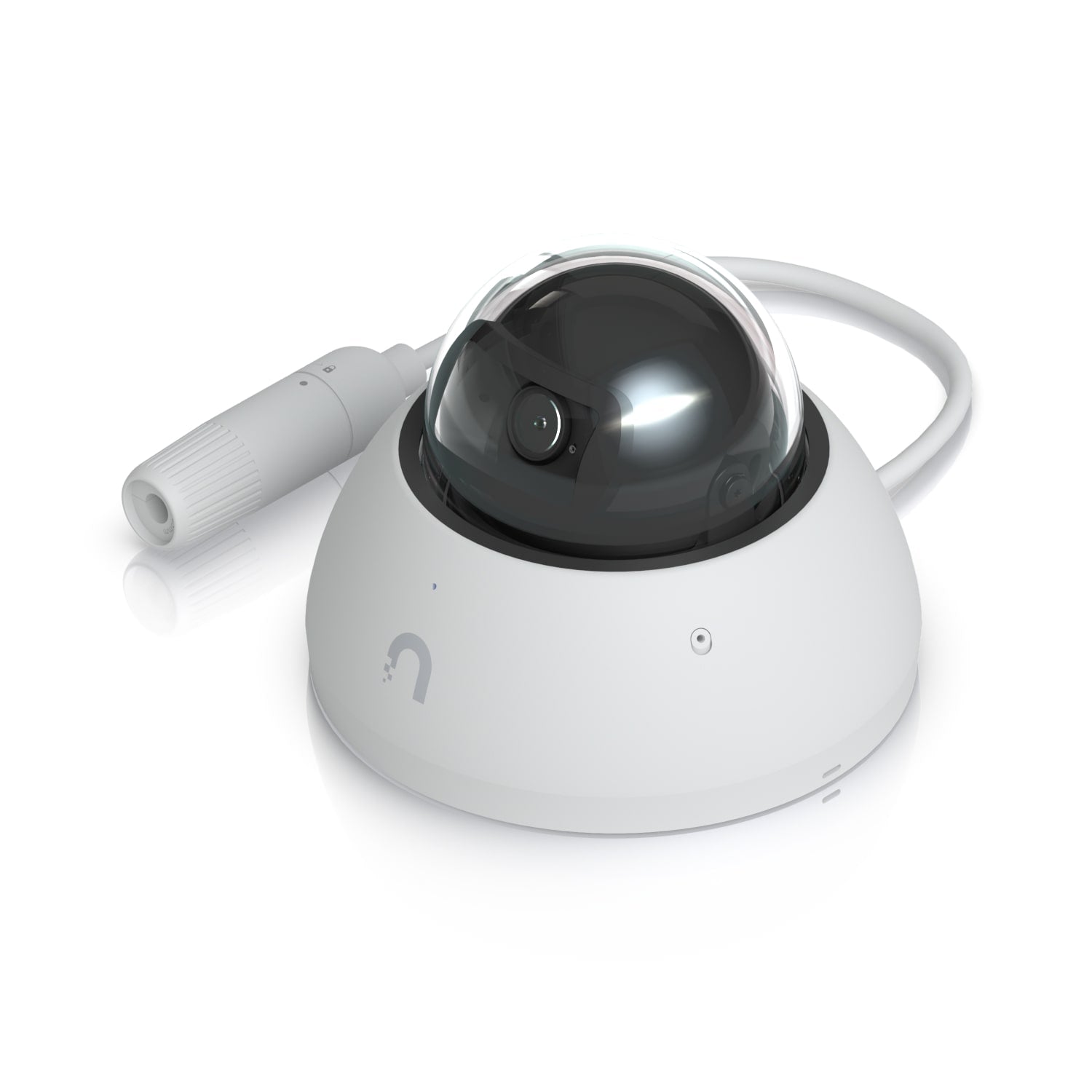 Ubiquiti UVC-AI-Dome-W AI Dome White All-weather Vandal-proof 4K PoE Dome Camera Enhanced AI