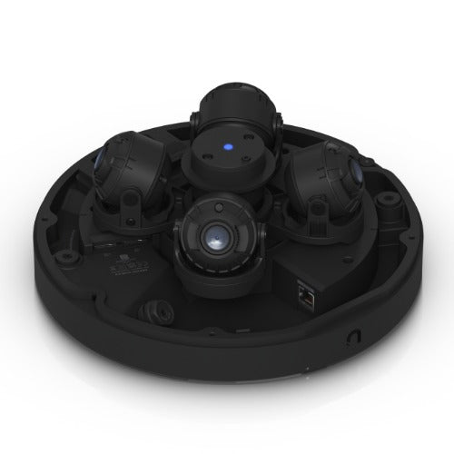 Ubiquiti AI Multi Sensor 4 Black - 32MP All-Weather Camera, Multi-TOPS AI, 2.33x Optical Zoom, 360° IR Cover, 4x Independent Lenses