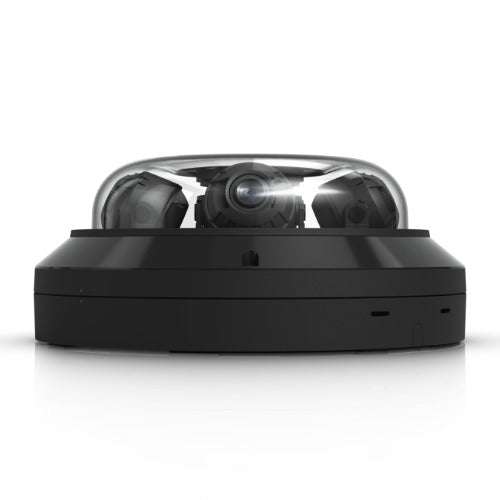 Ubiquiti AI Multi Sensor 4 Black - 32MP All-Weather Camera, Multi-TOPS AI, 2.33x Optical Zoom, 360° IR Cover, 4x Independent Lenses