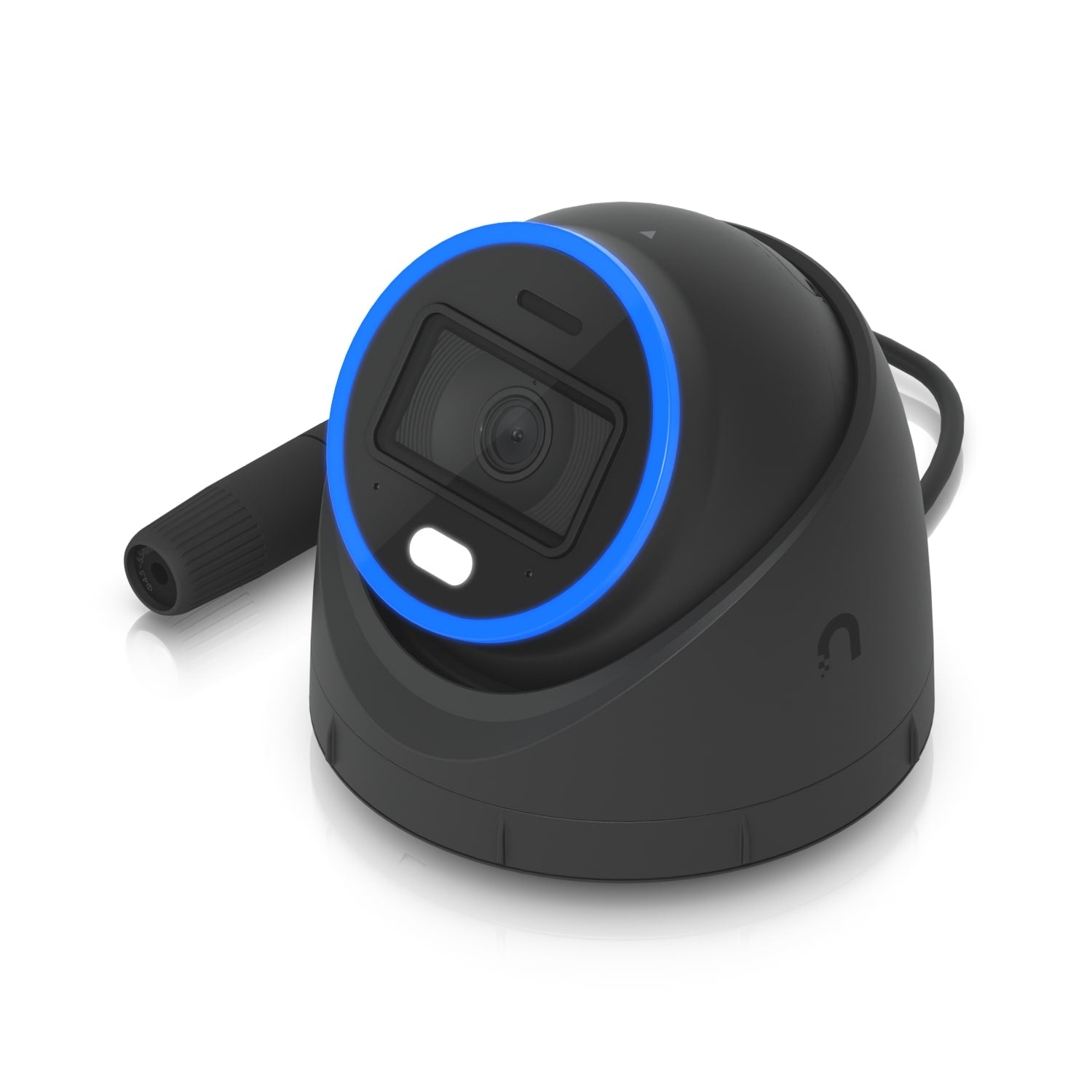 Ubiquiti UVC-AI-Turret-B AI Turret Black 4K PoE+ Camera IP66 Vandal-Resistant Enhanced AI IR Night Vision