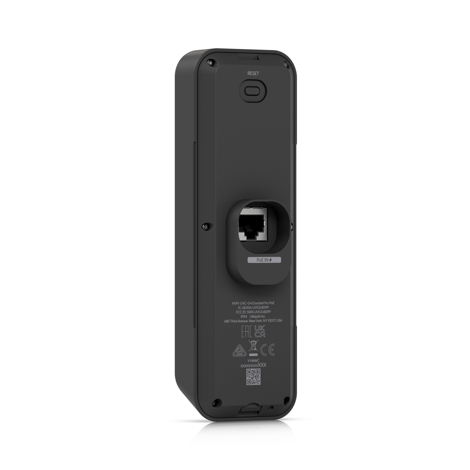 Ubiquiti UVC-G4 Doorbell Pro PoE Kit UniFi Protect G4 Doorbell Pro PoE Kit 5MP CMOS Camera Night