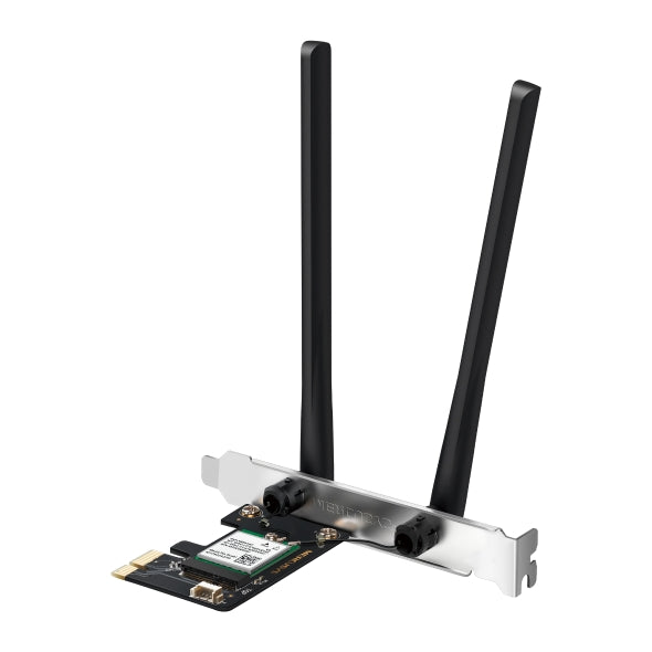 Mercusys MA80XE AX3000 Wi-Fi 6 Bluetooth 5.2 PCIe Adapter, 2402Mbps @5 GHz, 574Mbps @2.4GHz