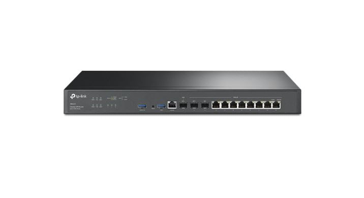 TP-Link ER8411 Omada VPN Router with 10G Ports , 1Ã— 10G SFP+ WAN Port, 1Ã— 10G SFP+ WAN/LAN Port,1Ã— Gigabit SFP WAN/LAN Port, 8Ã— Gigabit RJ45 WAN/LAN P