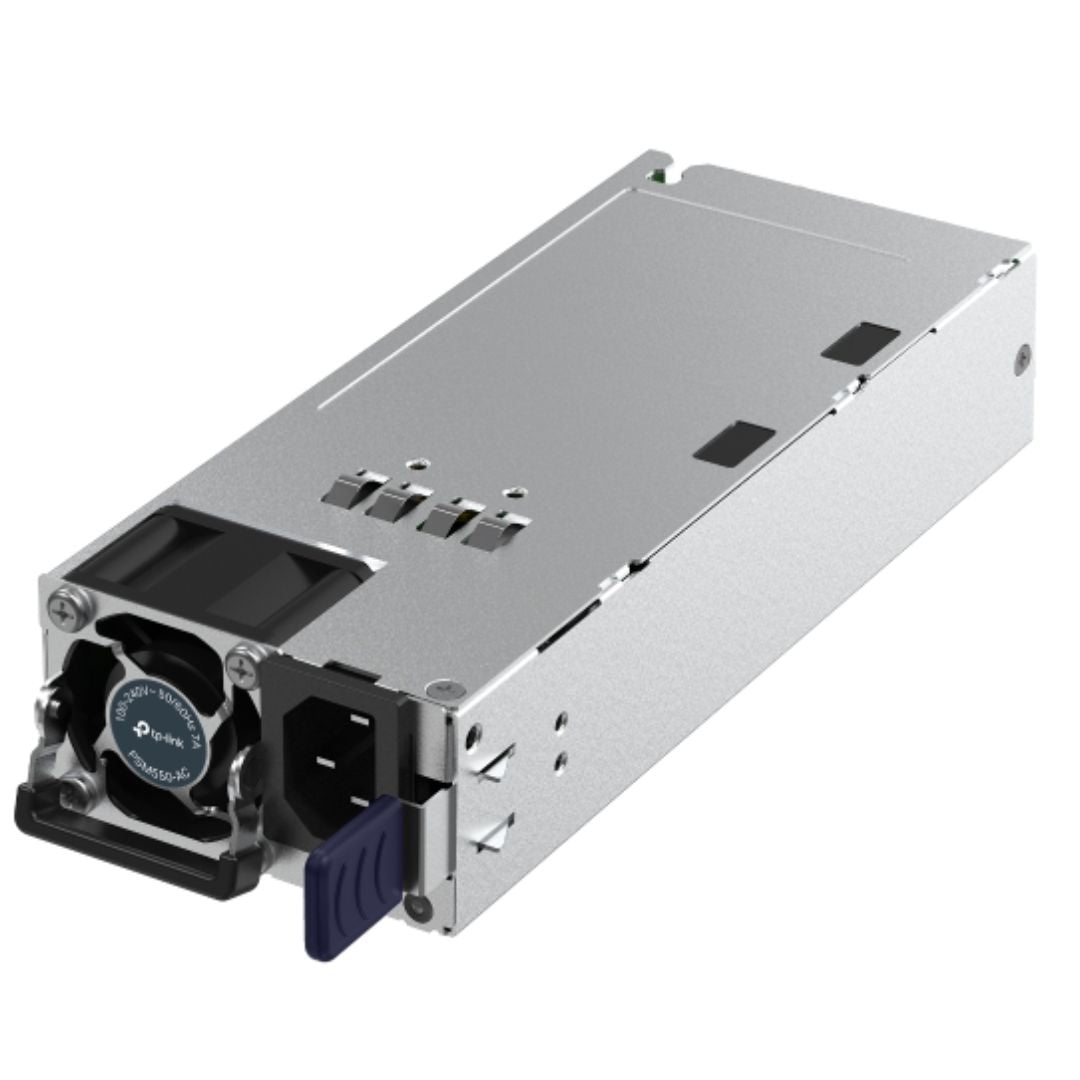 TP-Link PSM550-AC 550W AC Power Supply Module, Hot swappable power supply module, 100 Vâ€“240 V~ 50/60 Hz input, 12 VDC output, Suitable for full fiber