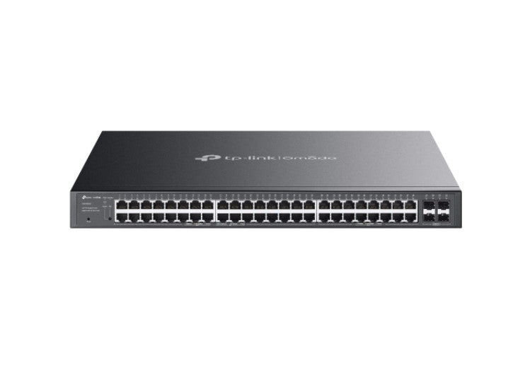 TP-Link SG2452LP Omada 52-Port Gigabit Smart Switch with 32-Port PoE+, 32Ã— Gigabit 802.3af/at PoE+ ports, 16Ã— Gigabit non-PoE RJ45 ports