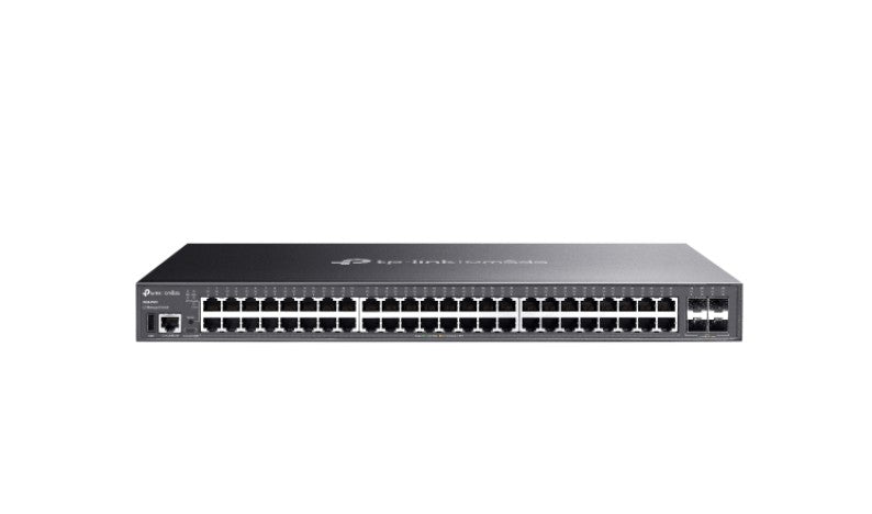 TP-Link SG5452X Omada 48-Port Gigabit Stackable Lite L3 Managed Switch with 4Ã— 10G Slots