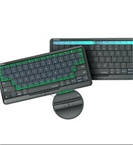 Clevetura Prestigio PSKEY2, Click&Touch 2, Huge Invisible Touchpad On Keys, Familiar Gestures, Adjustable the Touchpad Area, Press to Type