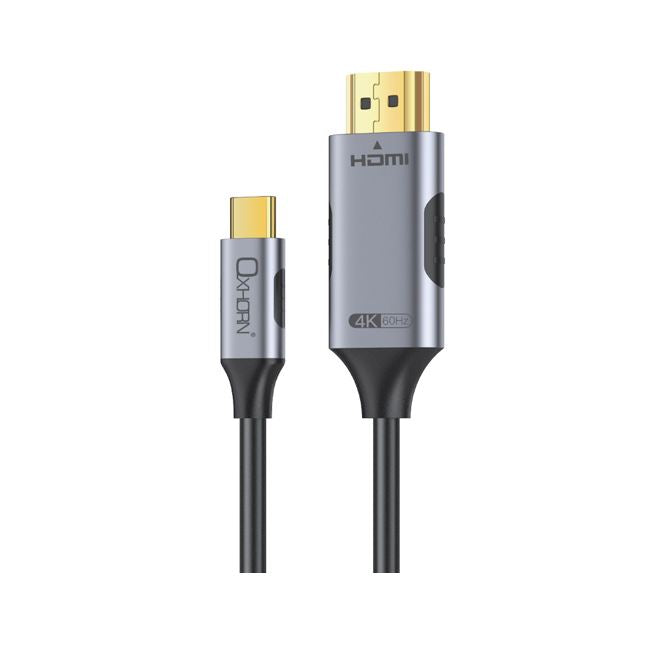 8ware USB C to HDMI 2.0 3m cable 4K@60Hz Aluminum plugs black Support HDCP 1.4 HDCP 2.2 Thunderbolt 3/4 LPCM compatible Windows/Mac/Chromebooks
