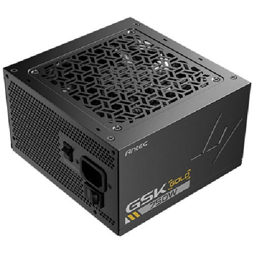 Antec GSK750 V2 750W 80+ Gold Fully Modular ATX 3.1 Power Supply with PCIe 5.1 & 12VHPWR - 7 Year Warranty