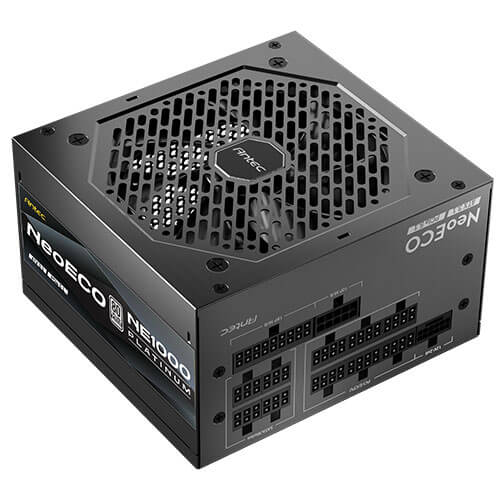 Antec NE1200P AU, 1200W, 80 PLUS Platinum, ATX 3.1, PCIe 5.1 (12V-2x6), Full Modular, Active PFC, 120mm FDB Fan, 10Y Warranty