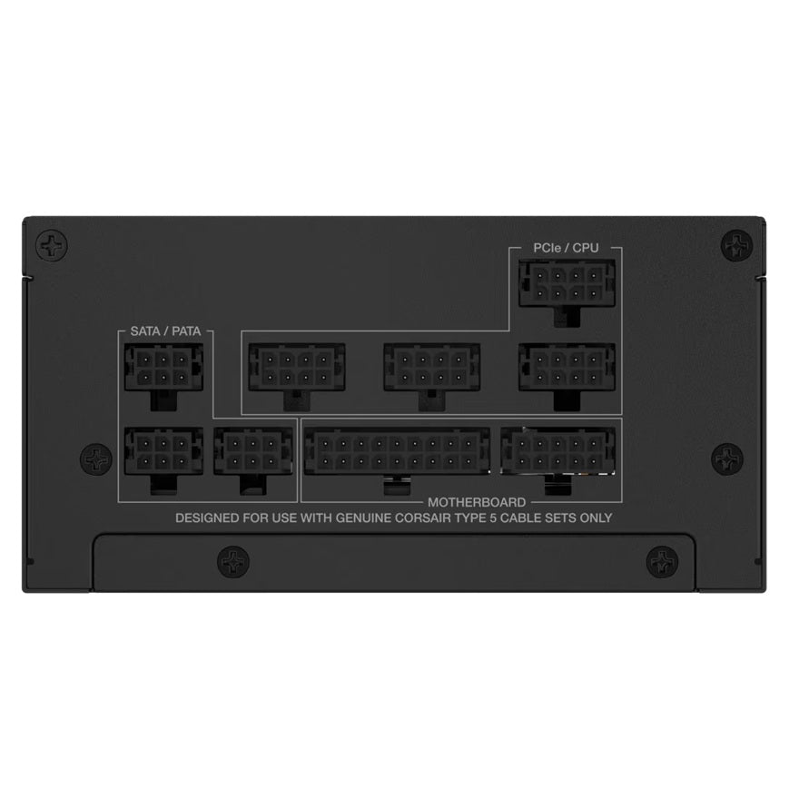 Corsair SF Series SF750 Fully Modular 80 PLUS Platinum SFX Power Supply (AU) â€“ 750W, 92mm FDB, 8Ã—SATA, 2Ã—EPS, 2Ã—PCIe, Type 5, 100K hrs, ATX 3.1