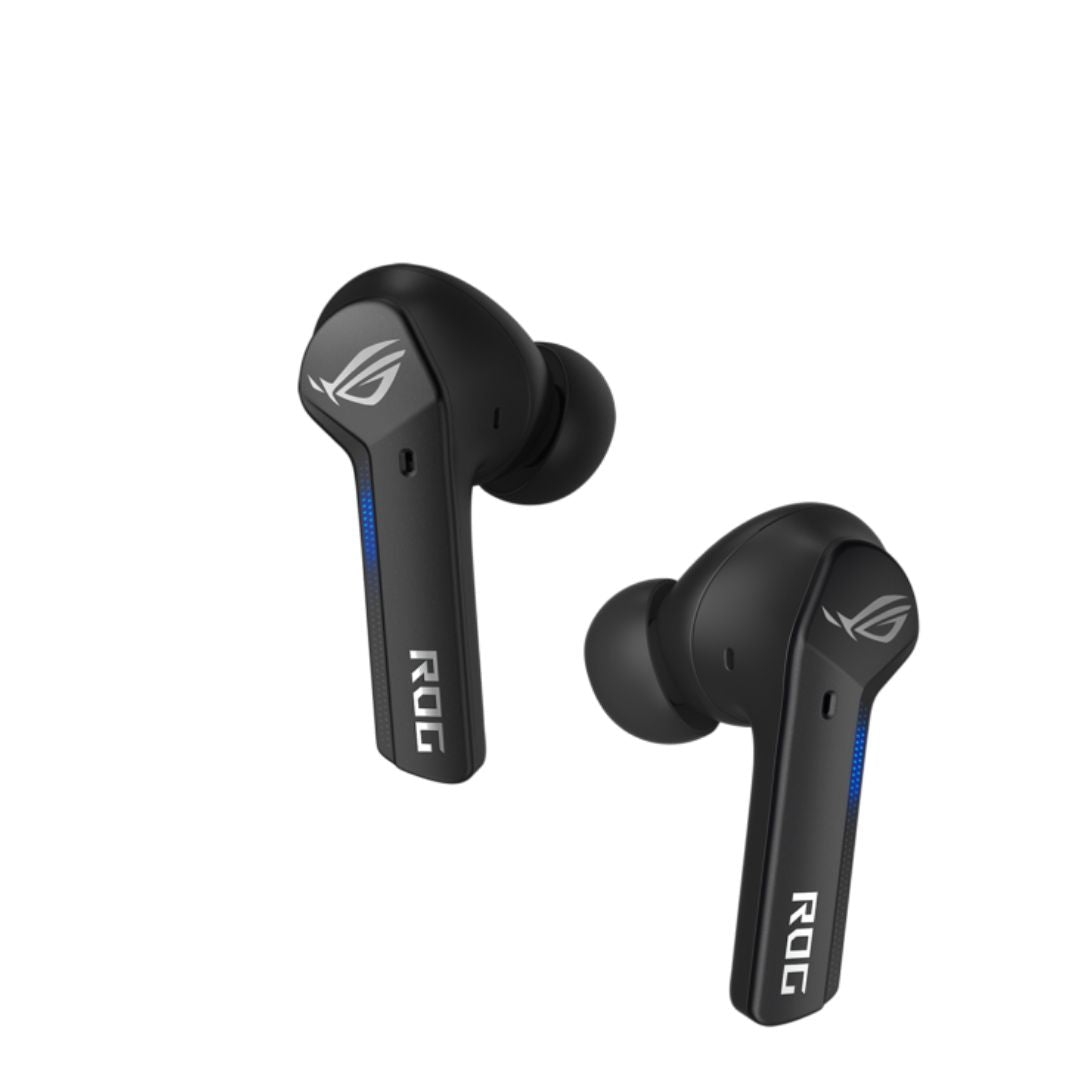 ASUS ROG Cetra True Wireless SpeedNova Black, Dual-Mode, Bone-Conduction AI Microphones, Up to 46-hour battery life, Hybrid Multipoint - ROG CETRA TWS SPEEDNOVA/BLK