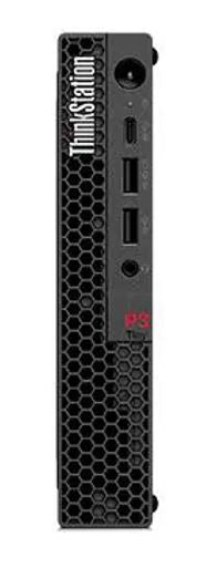 Lenovo ThinkStation P3 Tiny Intel i7-14700 16GB DDR5 1TB SSD WIN 11 PRO RTX A1000 + UHD 770 GPU 3yr Premier 300W PSU AI Workstation Desktop